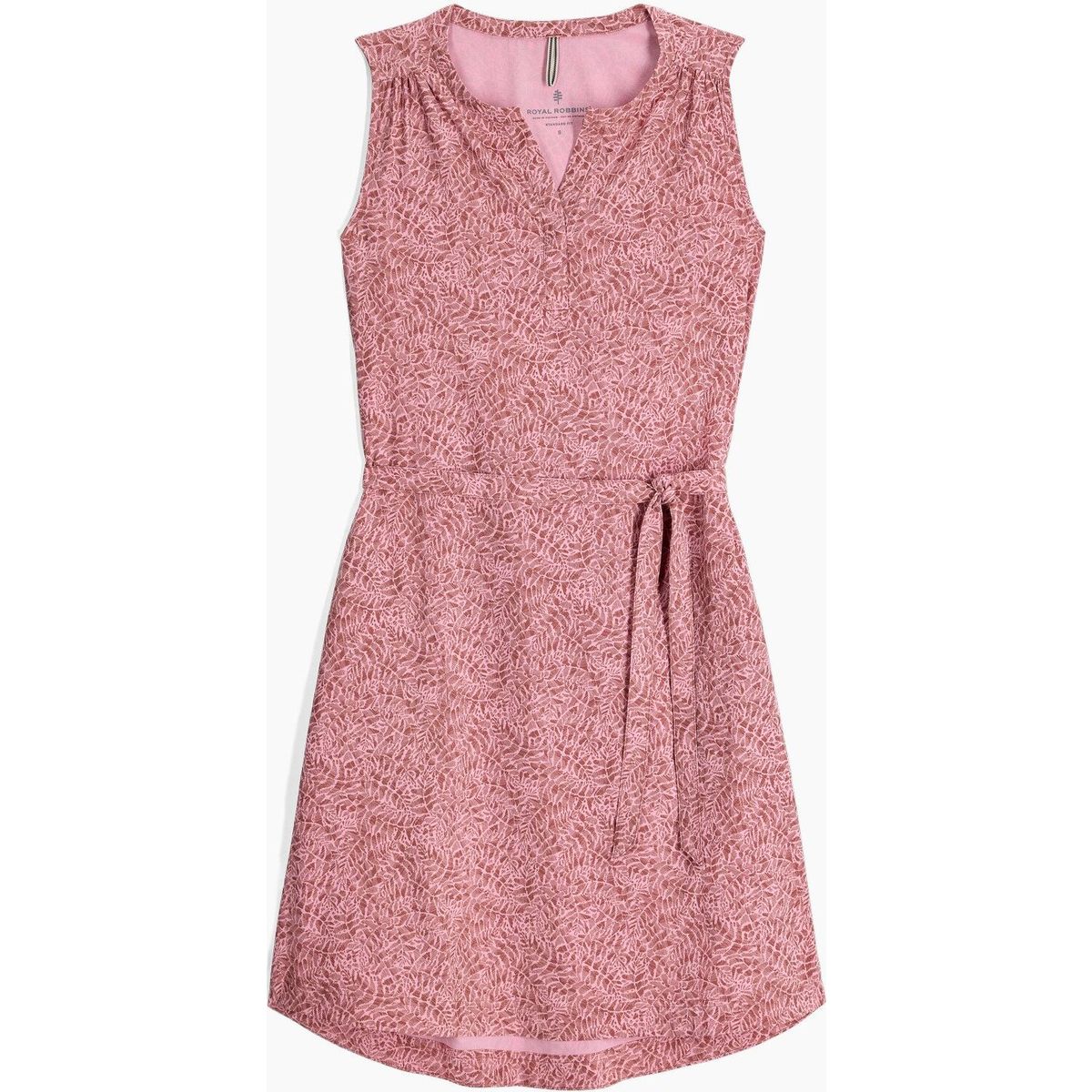 Royal Robbins Spotless Traveler Tank Dress mahogany briar pt (614) L Y326002614L