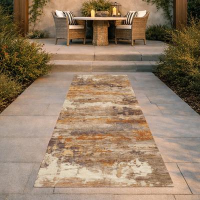 Addison Rugs Machine Washable Indoor/ Outdoor Abstract Savage Chantille Rug