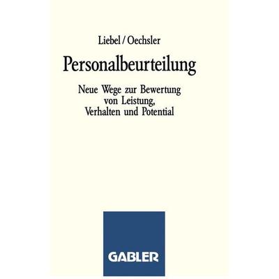 Personalbeurteilung, Taschenbuch von Walter A. Oechsler, Betriebswirtschaftlicher Verlag Gabler, 978-3-409-19170-8