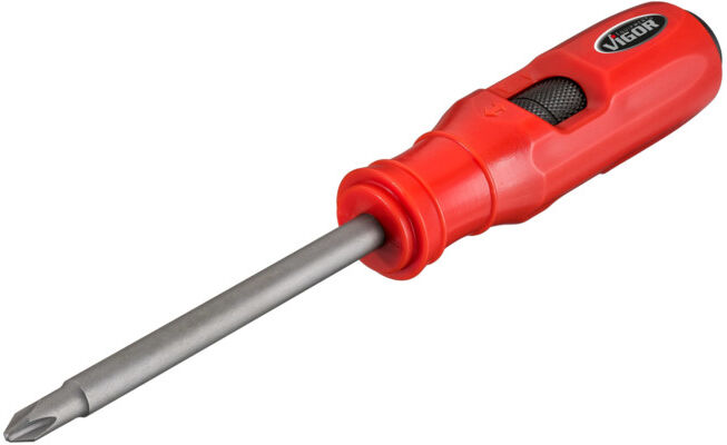VIGOR Tournevis à percussion V7124-PH2 Profil cruciforme PH PH2 (V7124-PH2)