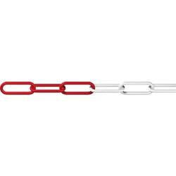 dörner + helmer 138103 Absperrkette Rot, Weiß 25 m