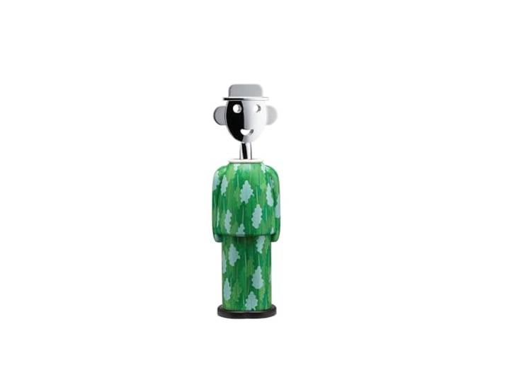 Alessi Alessandro M. Arborea AM23A 32 – Korkenzieher im Parade-Design, aus AlkiPaper und Verchromtem Zamak, Mehrfarbig