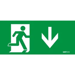 Dotlux Piktogramm Pfeil unten 3908