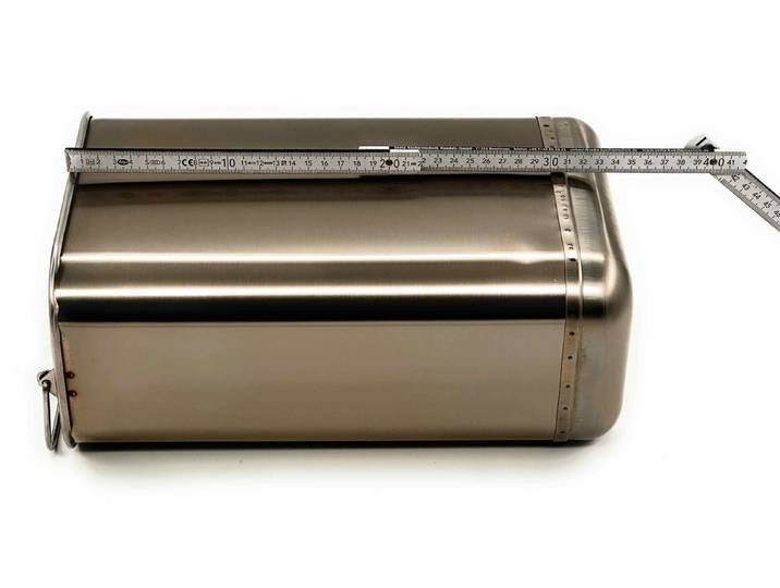 WESCO Einbaumülleimer WESCO Edelstahl-Ersatzeimer 10 Liter, Double 30 DT