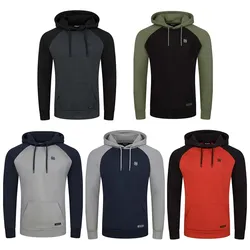 riverso Herren Kapuzenpullover RIVNino Regular Fit - Navy - 4XL