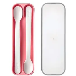 MEPAL Fütterlöffel mio deep pink 2er Pack