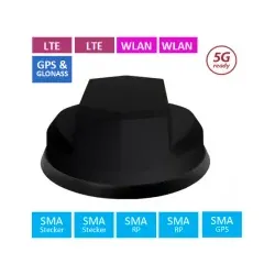 PAN-ANT415B 2xLTE/5G/2xWLAN/GPS High Performance Antenne mit 1,5m Kabelsatz