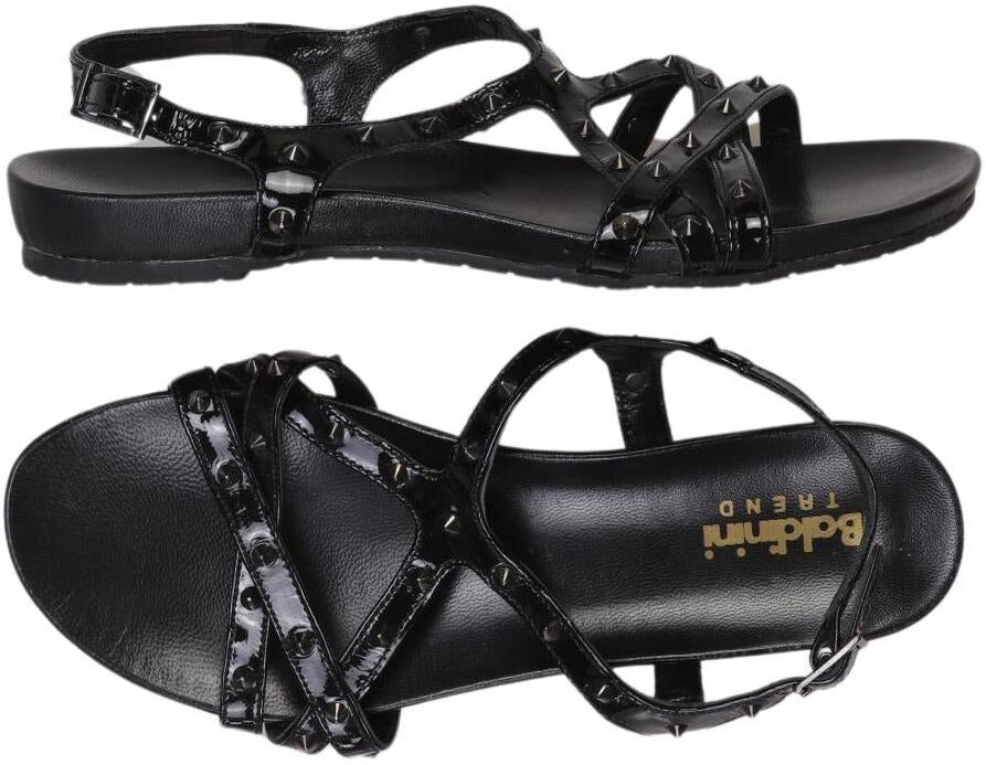 Baldinini Damen Sandalen, Schwarz, Gr. EU 36, Leder - Second Hand