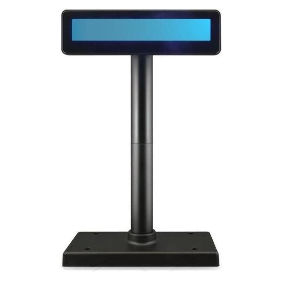 Artdev LCD750 - LCD customer display RS232 dark grey (LCD750-S)