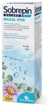 Sobre pin Natura Nasal Iper Soluzione Salina Ipertonica con Estratti Naturali 30 ml