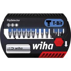 Wiha 41824 Bit-Set 13teilig Kreuzschlitz Phillips, TORX Plus