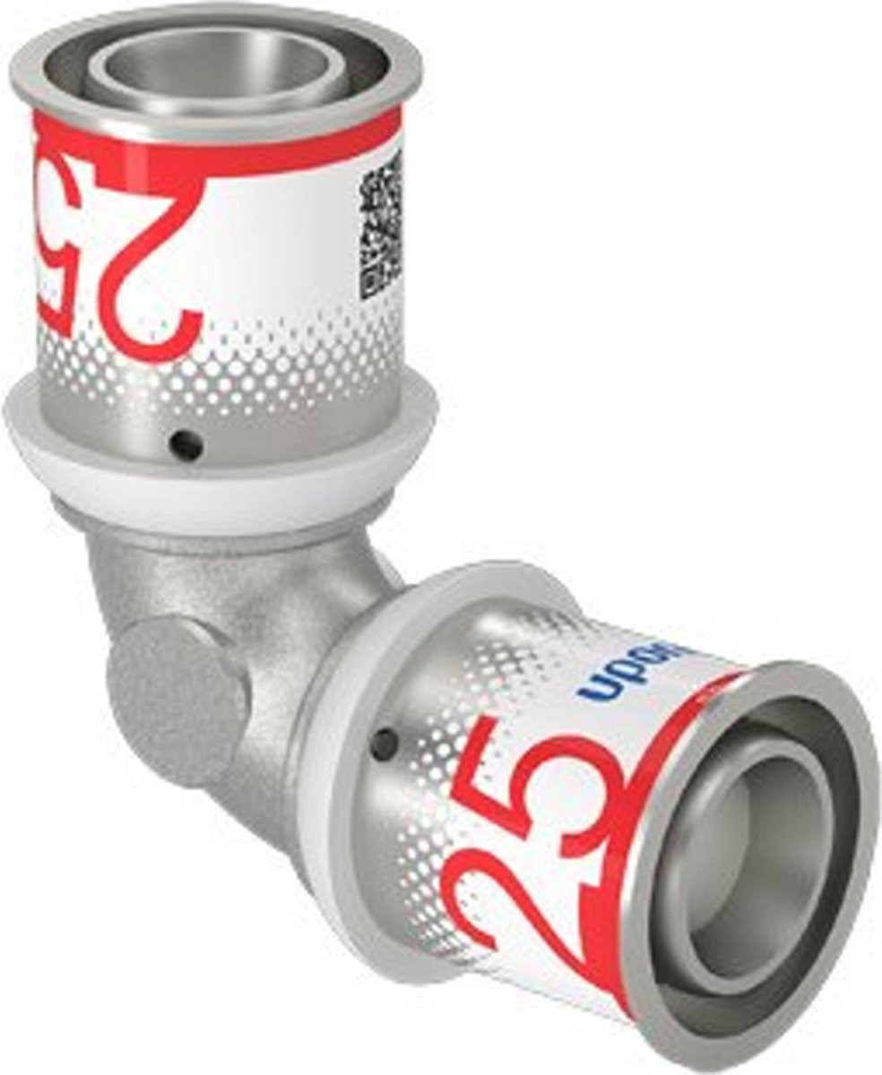 Uponor S-Press Plus bocht 25mm 90 graden persverbinding