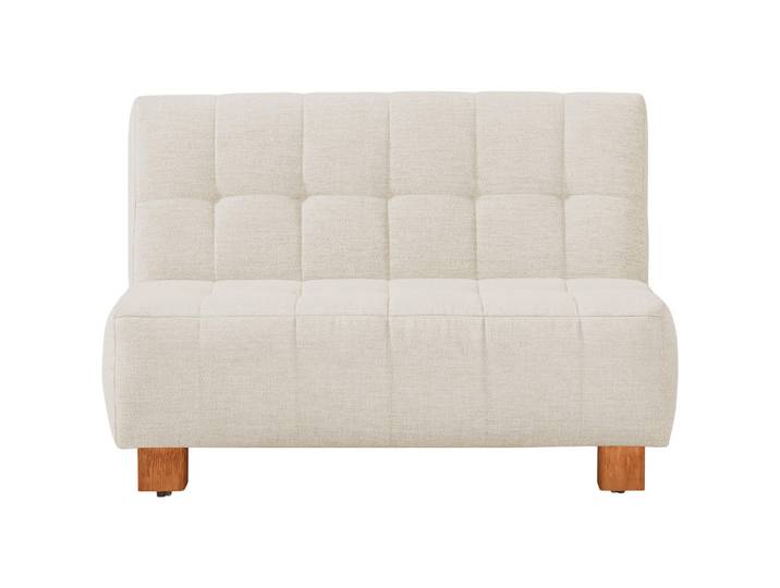 Novel Schlafsofa, Naturfarben, Holz, Eiche, Uni, 125x92x102 cm, Fussart wählbar, Stoffauswahl, Wohnzimmer, Sofas & Couches, Schlafsofas