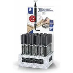 Staedtler, Marker, Lumocolor Permanent-Marker duo, 30er Display (30x)