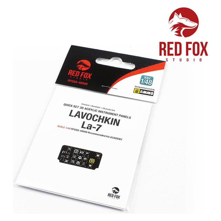 Red Fox 1/48 Lavochkin La-7 (for Academy kit) (RFSQS-48008)
