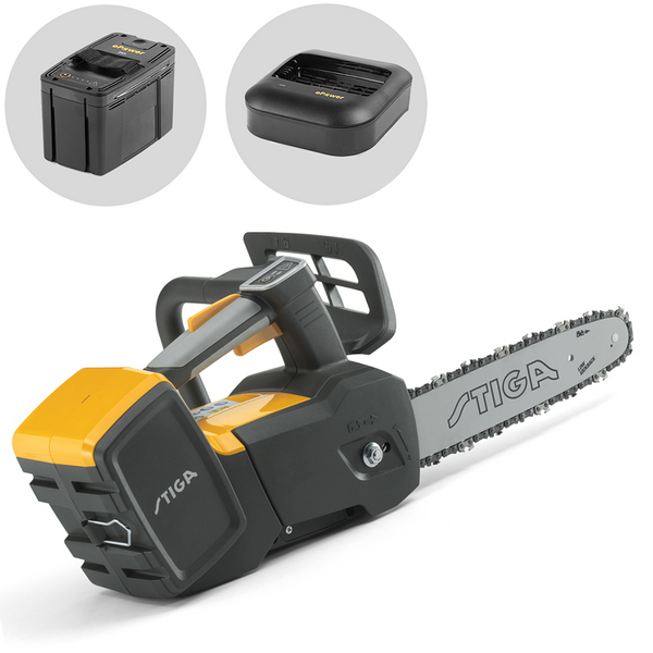 Stiga PR 700e - Elettrosega a batteria 48V 4Ah - Lama da 30cm