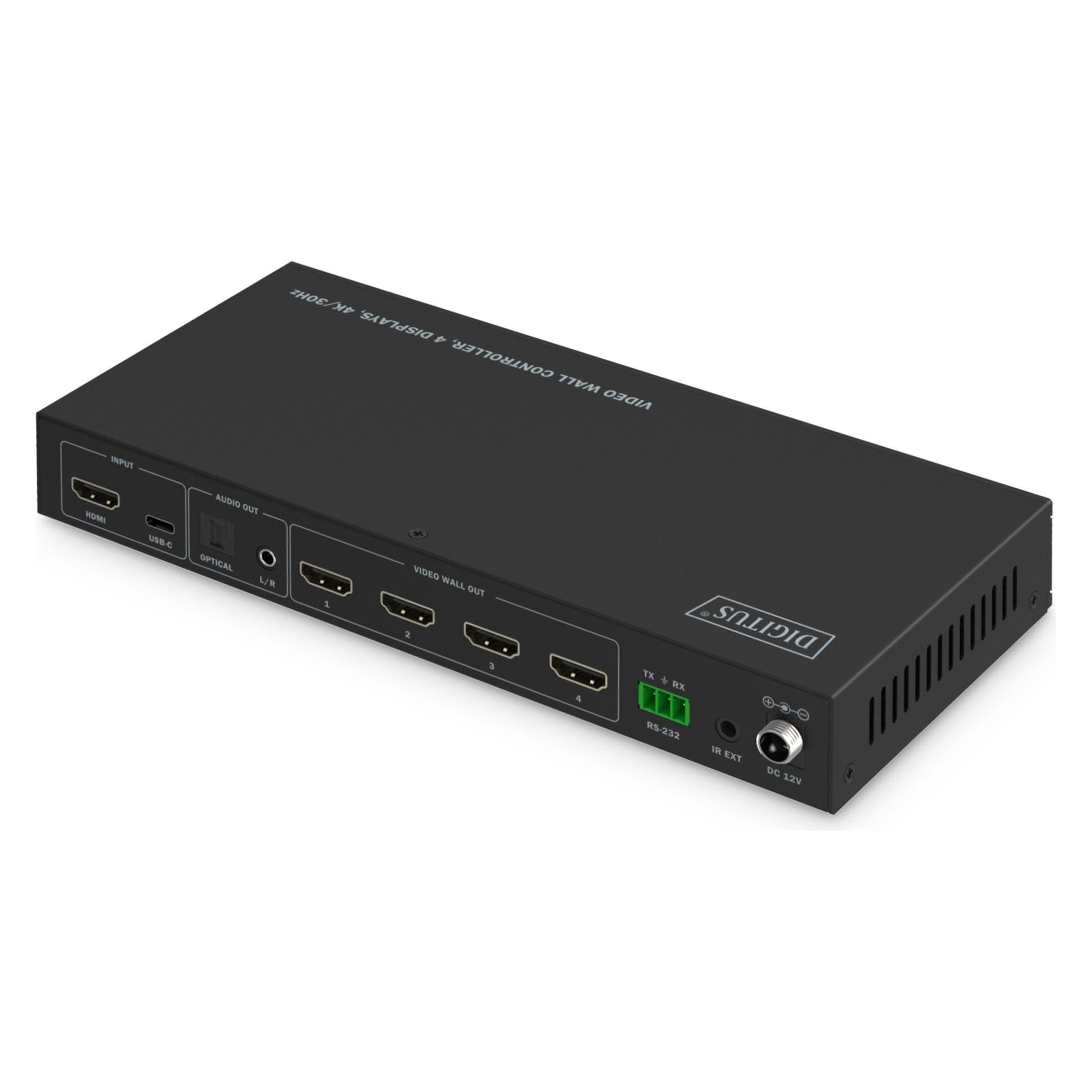 Digitus Video Wall Controller, 4 Displays, 4K/30Hz (DS-55358)