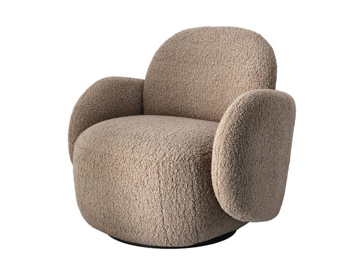 1898 Fauteuil Mo avec fonction rotative Glore brown