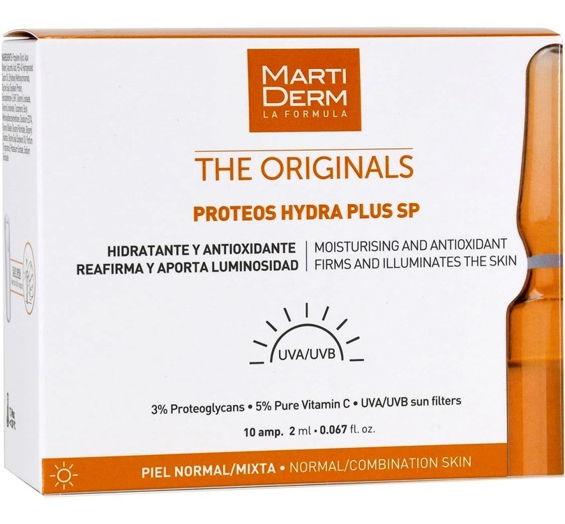 Martiderm The Originals Proteos Hydra Plus Sp Ampoles for the Treatment of Wrinkles 10&nbsp;un.