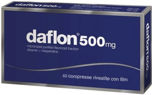 Daflon 500 Mg Flavonoidi Vasoprotettore 60 Compresse
