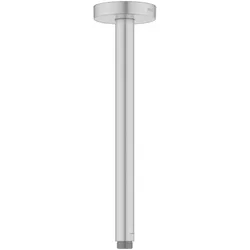 KEUCO Brausearm, Deckenanschluss, rund, Ausladung 300 mm, 51689170300, Farbe: Aluminium-finish