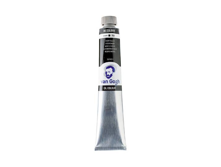 Van Gogh Ölfarbe Elfenbeinschwarz 60 ml