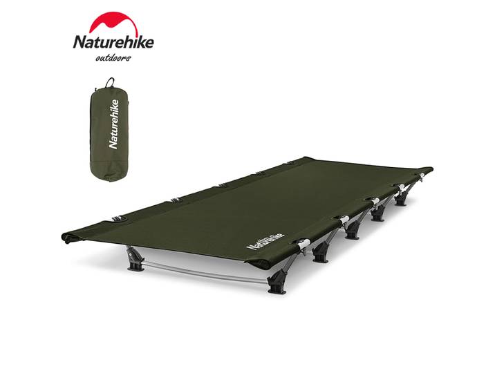 Lit pliant Naturehike XJC05, lit de camping compact ultraléger, lit de camping en plein air, randonnée, voyage, lit pliant pour le backpacking NH20JJ001