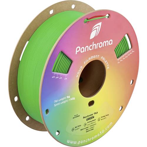 Polymaker CA19007 Panchroma Filament PLA Highspeed Filament 1.75mm 1000g Green, Grün 1St.