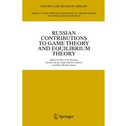 Russian Contributions to Game Theory and Equilibrium Theory, Fachbücher