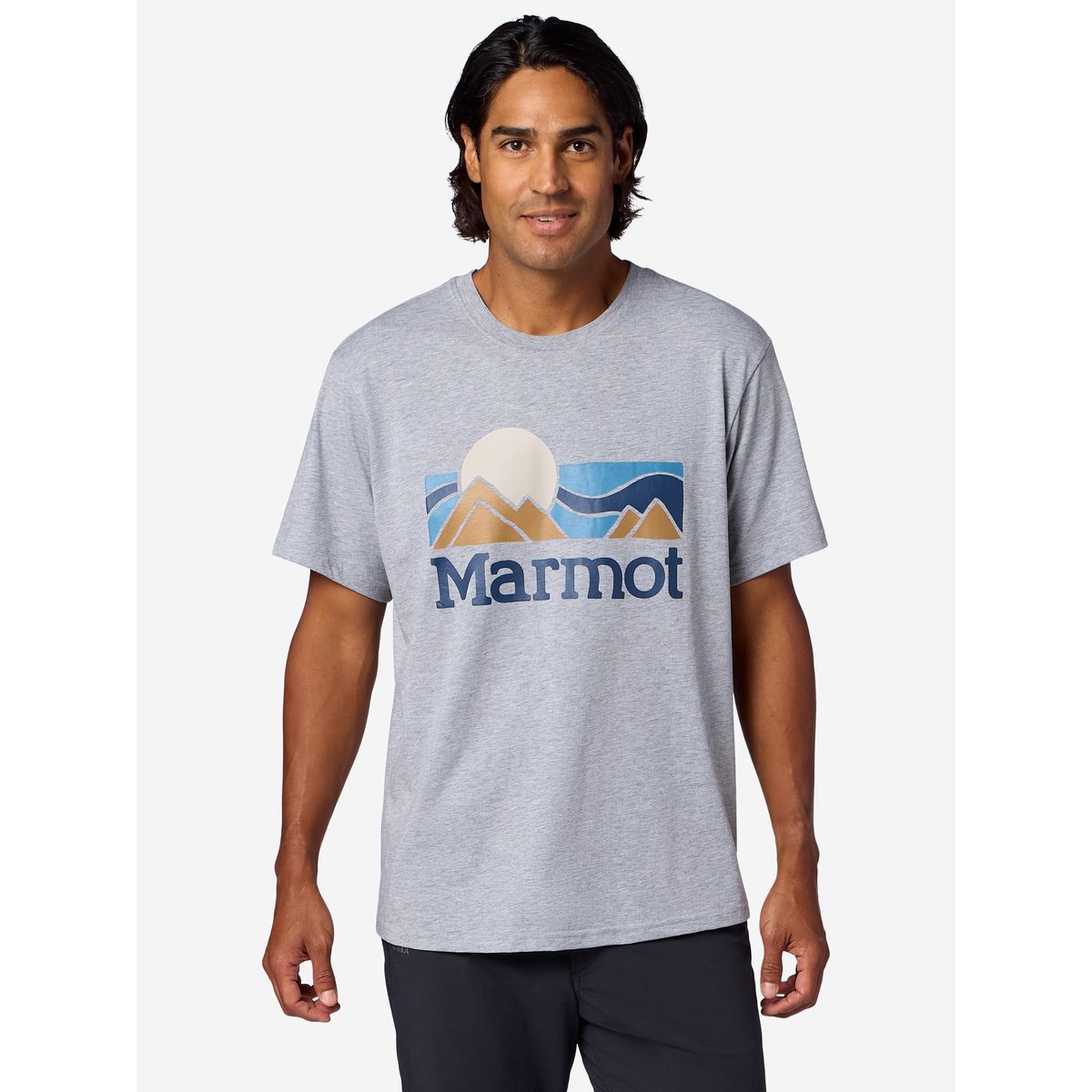 Marmot Coastal Tee Short Sleeve grey heather (007) S M16940-007-S