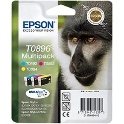 Epson, Druckerpatrone, T0895 DuraBrite Ultra Multipack (BK, C, M, Y)