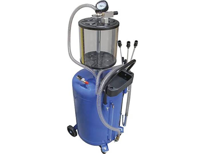 BGS 8545 Druckluft-Öl-Absauggerät 70 l Tank 8-10 bar