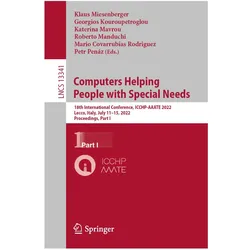Computers Helping People with Special Needs, Fachbücher