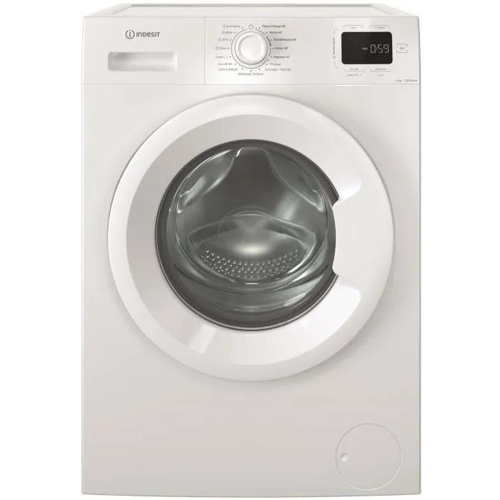 Indesit IM962MYTIMEFR MyTime Frontlader-Waschmaschine - 9 kg - Induktion - 60 cm breit - 1200 U/min - - Weiß