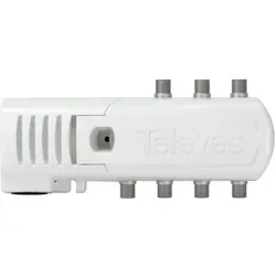 Televes pientalovahvistin LTE700-Ready, 1 in - 6 out (LTE), SAT Spiegel + SAT Antennen