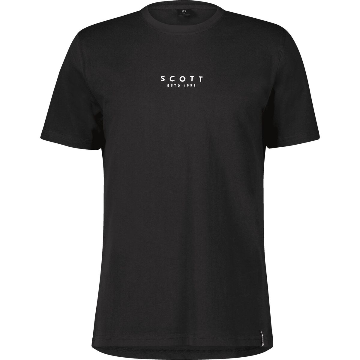 Scott Tee M's Typo SS black (0001) S 4110930001006