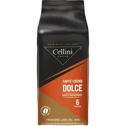 Cellini CAFFÈ CREMA DOLCE Kaffeebohnen 1,0 kg