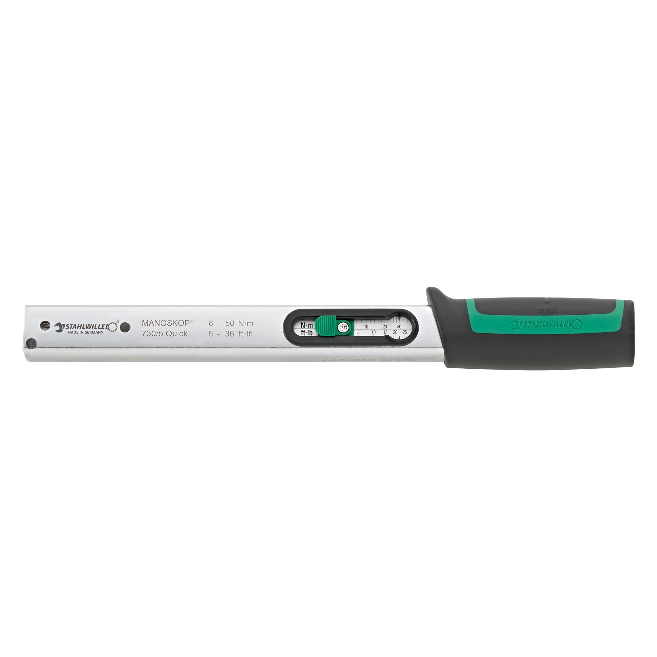 Stahlwille Drehmomentschlüssel MANOSKOP | 730/5 Quick (6 - 50 Nm) (50184005 4018754268856)