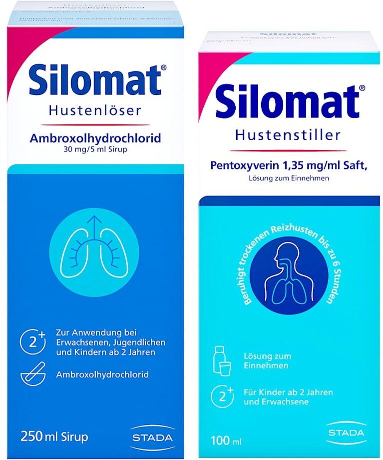 Silomat Hustenlöser Ambroxol. + Hustenstiller Pentoxyverin