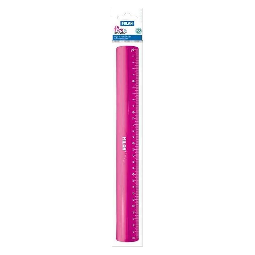 Milan Lineal 30 cm rosa MAILAND (30 cm, Kunststoff) (47954059)