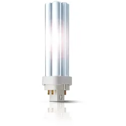 Philips Kompaktleuchtstofflampe MASTER PL-C 4P - G24q, 840 Neutralweiß - 13W