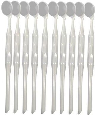 Inspired Finds AG Premium Dental Mouth Mirror Set Double Sided Front Surface Exam Reflector For Professional Oral Examination grey 1box