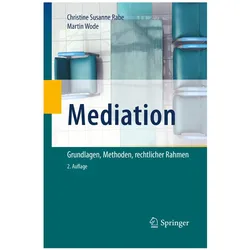 Mediation, Fachbücher von Martin Wode, Christine Susanne Rabe