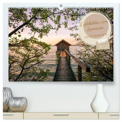 Lichtbilder vom Ammersee (hochwertiger Premium Wandkalender 2027 DIN A2 quer), Kunstdruck in Hochglanz