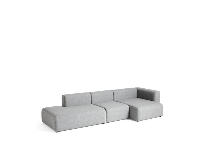 HAY Mags Modulsofa Stoff Hallingdal 130 grau, rechts