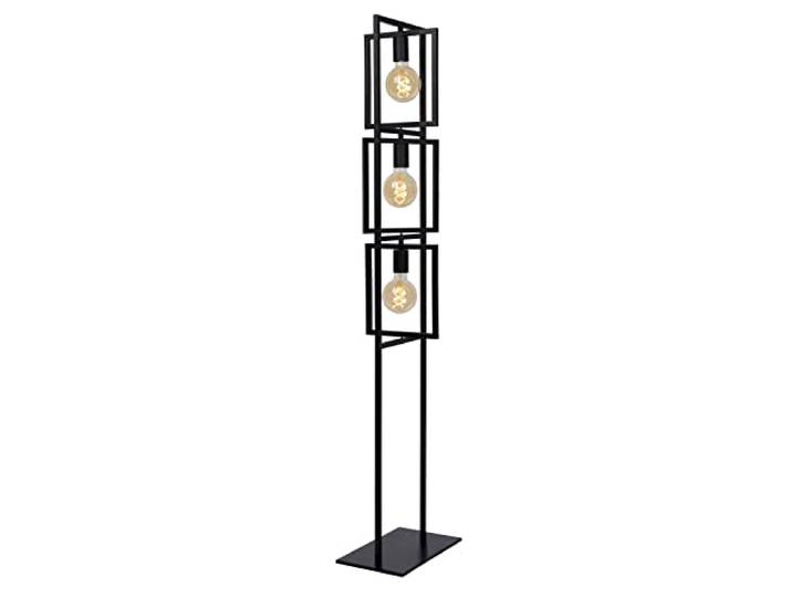 Lucide LUUK - Stehlampe - 3xE27 - Schwarz