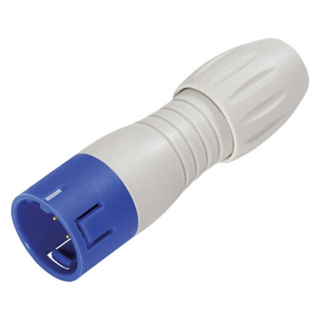 Schubiger Binder 99 9133 462 12 Subminiatur-Rundsteckverbinder Stecker, gerade Gesamtpolza (99 9133 462 12)