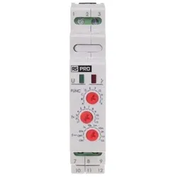 RS PRO Zeitrelais, DIN-Schienen, 0.1 s  576h, 195, Relais