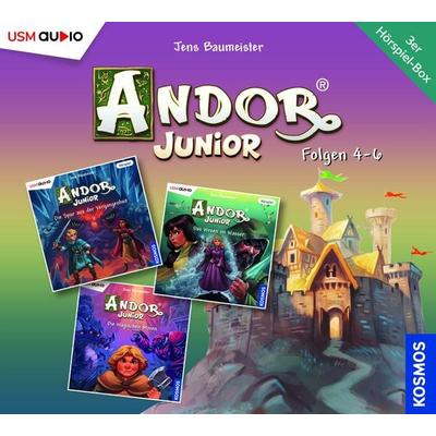 Die große Andor Junior Hörbox Folgen 4-6 (3 Audio CDs) - Andor Junior, CD