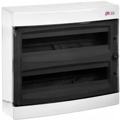Eti, Verteilerschrank, Polam Modulare Schaltanlage 2 x 18 Aufputz transparent IP40 ECT 2X18PT-s DIDO (001101085)